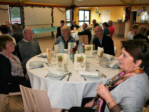 Dimanche 9 décembre 2018, Repas des aînés à Haynecourt