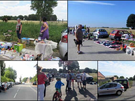 Samedi 8 juillet 2017, Brocante à Haynecourt