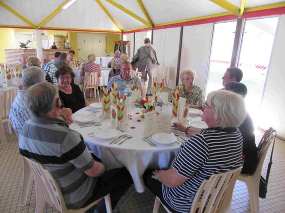 Jeudi 25 mai 2017, Repas des aînés