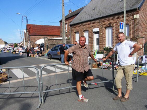 Samedi 8 juillet 2017, Brocante à Haynecourt