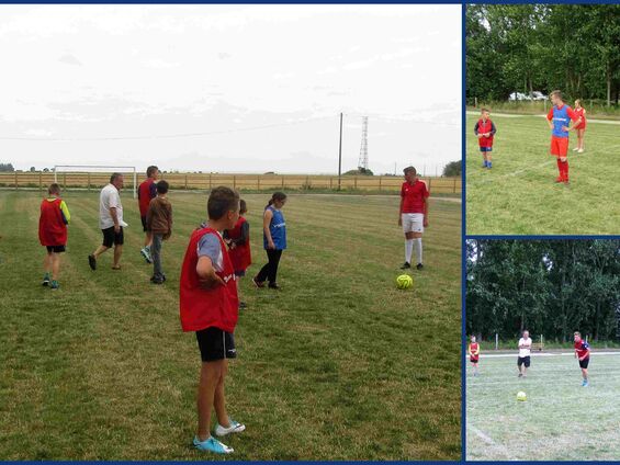 Vendredi 14 juillet 2017, Jeux sur le terrain omnisports d'Haynecourt