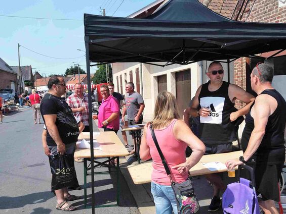 Samedi 7 juillet 2018, la brocante à Haynecourt