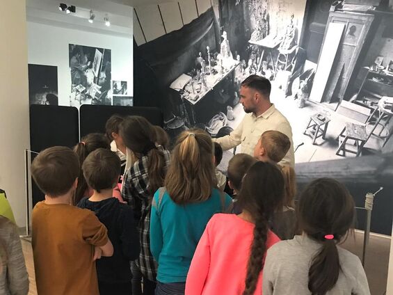 Vendredi 10 mai, Sortie au musée LaM de Villeneuve d'Ascq pour les élèves du R.P.I.