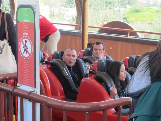 Samedi 18 avril 2015, Sortie au parc Astérix