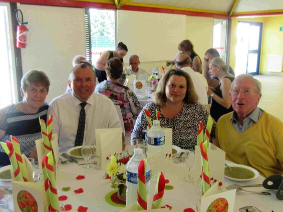 Jeudi 25 mai 2017, Repas des aînés