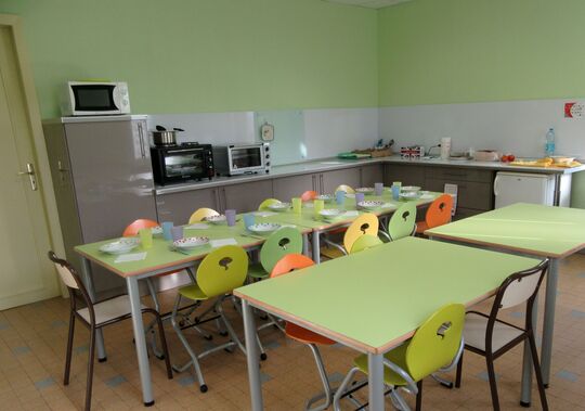 La cantine scolaire à Haynecourt