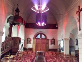 Installation d'un chauffage électrique dans l'église