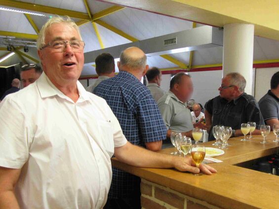 Dimanche 8 juillet 2018, Ducasse à Haynecourt ... Jean-Yves Dez, 1er adjoint de Raillencourt-Ste-Olle