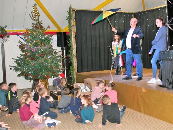 Vendredi 21 décembre 2018, Arbre de Noël à Haynecourt