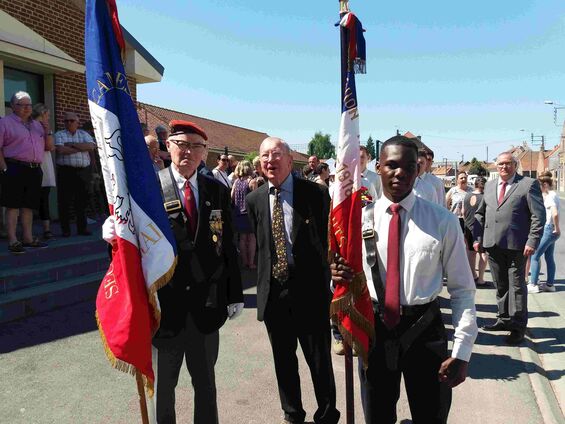 Mardi 8 mai 2018, Commémoration de l'armistice à Haynecourt