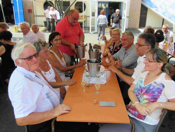 Dimanche 8 juillet 2018, Ducasse à Haynecourt ... maire de Ramillies, de Noyelles s/Escaut et Boursies