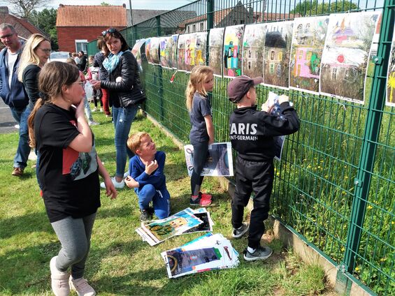 Mardi 21 mai 2019, Restitution du projet du CLEA à Haynecourt