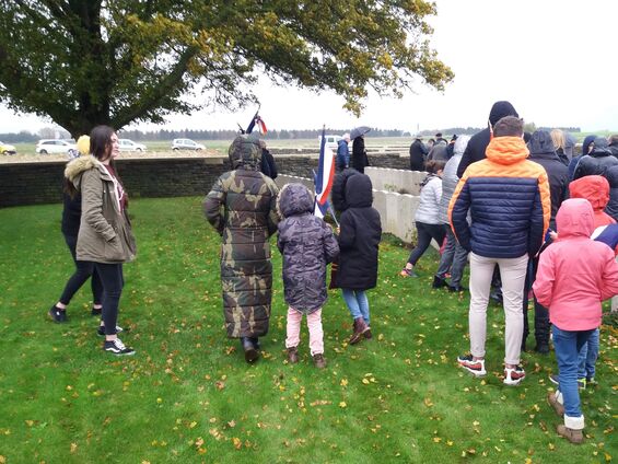 Lundi 11 novembre 2019, Commémoration de l'armistice à Haynecourt