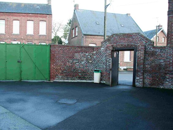 Travaux à l'école d'Haynecourt, juillet 2017