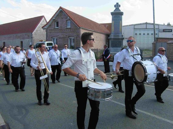 Samedi 14 juillet 2018, Festivités à Haynecourt