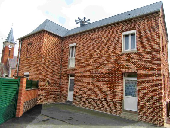 Travaux sur la maison au 1 rue de Bourlon à Haynecourt en 2016