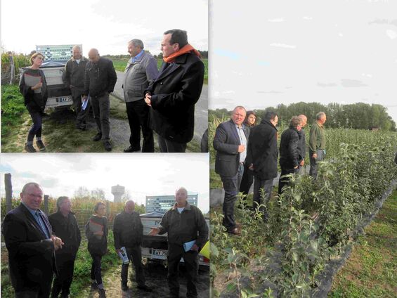 Mercredi 4 octobre 2017," Plantons le décor" à Haynecourt