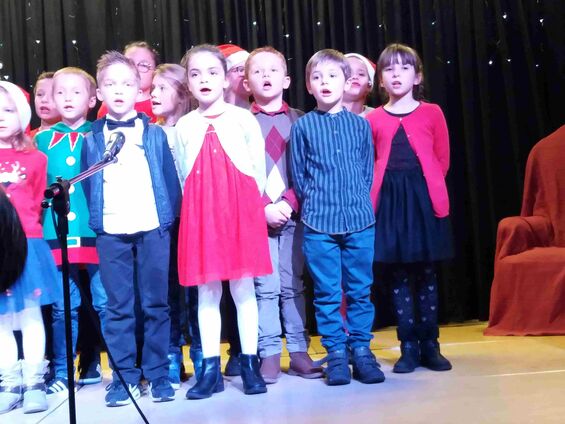 Mardi 18 décembre 2018, Fête de Noël du RPI à Haynecourt