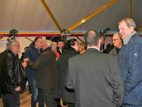 Vendredi 4 janvier 2019, Soirée des vœux au maire à Haynecourt